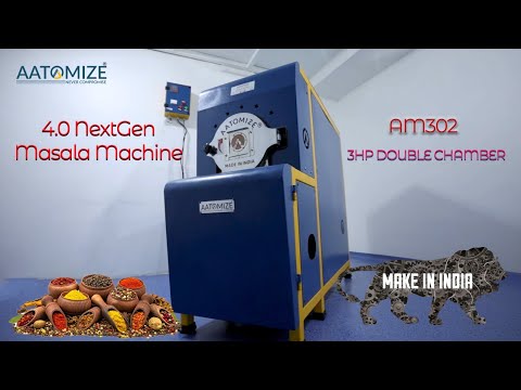 4.0 NextGen 3hp Double Chamber Masala Machine  MANUFACTURER & EXPORTER 📞📲☎️ +91 8739087390