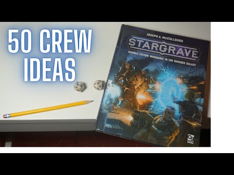 50 backstorys for your Stargrave crews