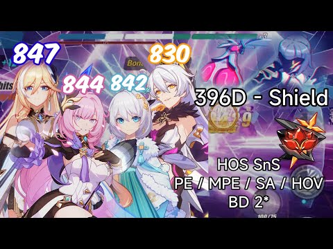 Honkai Impact 3 - [Redlotus 396D] Shieldbreak 847; 844; 842; 830 Pts - PE(S0) MPE(SS1) SA HOV(SS0)