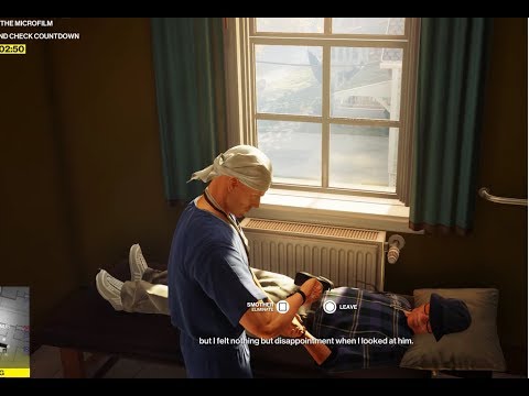 Hitman 2 - Eliminate Janus using a Pillow and escape the study room (Apple a Day guide) Whittleton