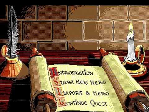 Quest For Glory II: Trial by Fire - Intro/Opening. (Roland MT-32) MS-DOS Game.