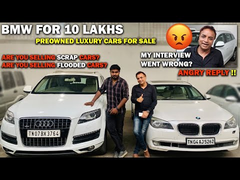 BMW, AUDI FOR 10 LAKHS || Preowned Luxury Cars Sale in Chennai at Cheapest Price || Tulsi Cars