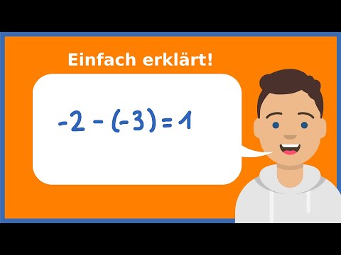 Rechnen mit negativen Zahlen - Teil 3 (Erklärung)