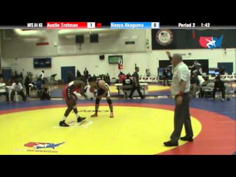 84 KG QF - Austin Trotman TMWC vs Naoya Akaguma JPN