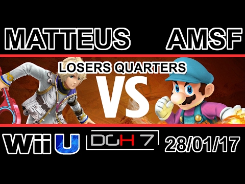 Don't Get Hit 7 - Matteus (Shulk) vs AMSF (Mario, ZSS) - Losers Quarters