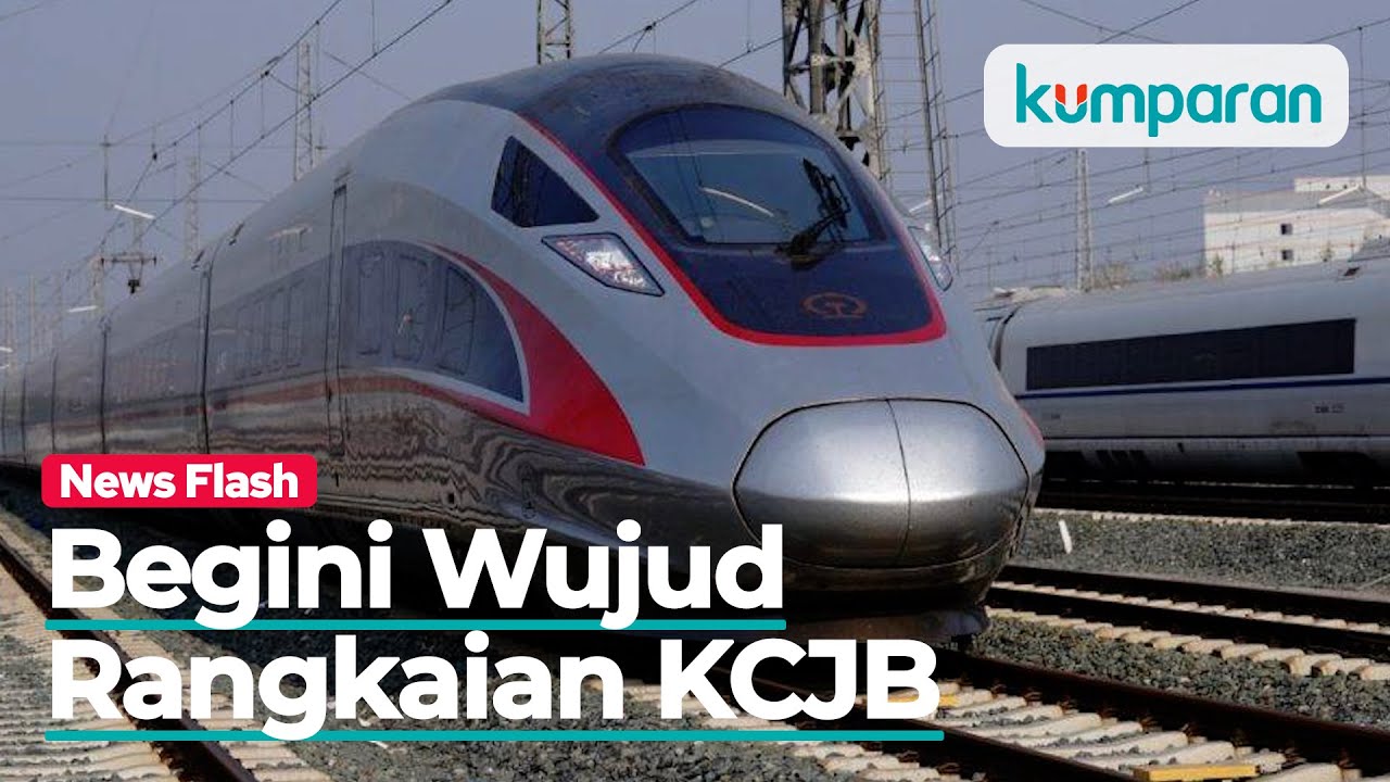Mengintip Penampakan Kereta Cepat Proyek KCJB yang Dikirim China ke RI Hari Ini
