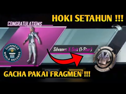 GACHA SILVANUS XSUIT CUMA MODAL 300 FRAGMEN ! HOKI SETAHUN AUTO KEPAKE_PUBG MOBILE|YourHead gaming