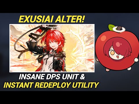 You Should Get and Build Exusiai alter [Arknights]