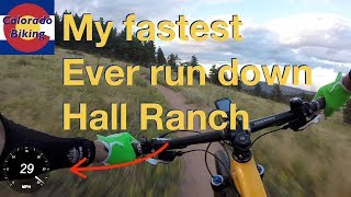 Flat out run from summit of Nelson Loop, down upper Bitterbrush and down Antelope to trailhead.