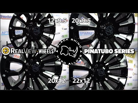 RealView - Black Rhino Pinatubo | 17x9.5, 20x9.5, 20x12, 22x12