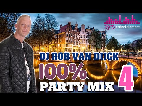 100 % Party Mix Deel 4 ( Dj Rob van Dijck ) ( Anti-Corona ) ( 2020 )