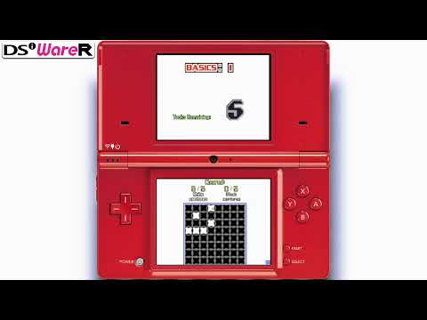 Wakugumi – Monochrome Puzzle Gameplay - 18'59 Gameplay - HashROM.com