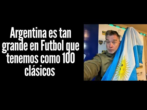 We are the "classic" of half the world 🌍 in football