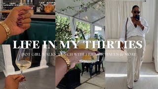 VLOG | Considering stopping working from home? Fall nails, lunch with friends and haul