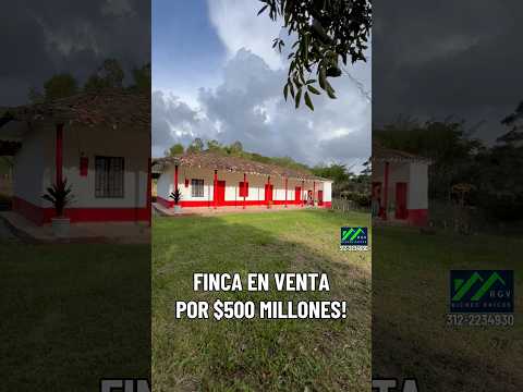 FINCA EN VENTA EN SAN VICENTE (ANT)| 2.058 M² LOTE PLANO + CASA | $500 MILLONES  | ESCRITURA 100 % |