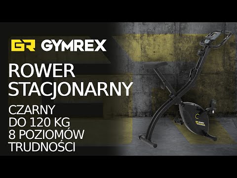 Video - Rower stacjonarny - czarny