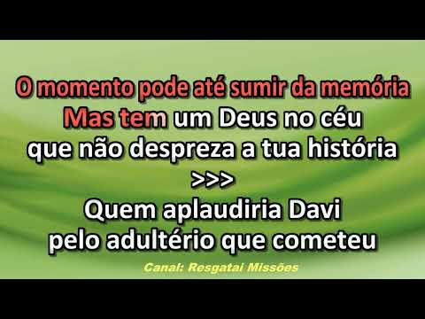 Samuel Mariano - Deus Escrevendo - Playback - Karaokê
