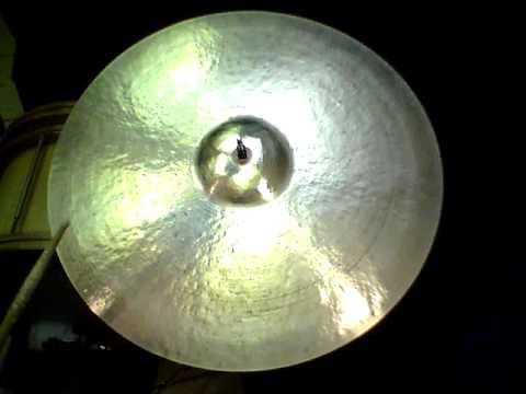 22 Kontroversial Ride, 2053g - Handcrafted cymbals by Craig Lauritsen..MOV