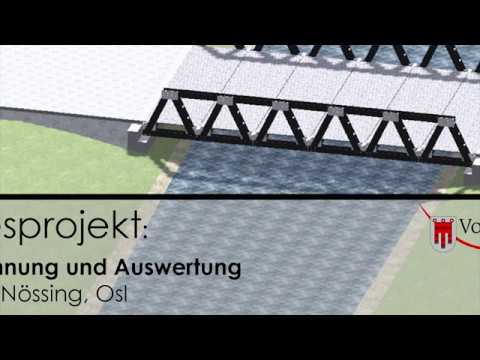 Jahresprojekt HTL Bau und Design: Berechnung der Behelfsbrücke