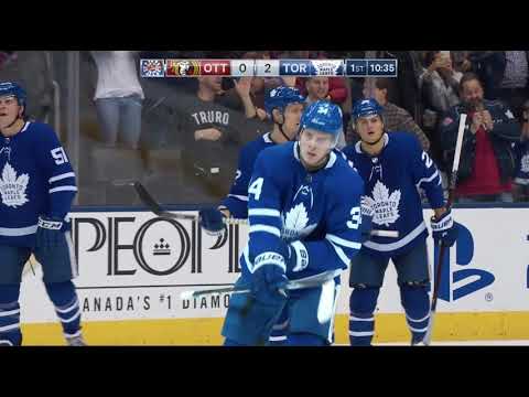 Auston Matthews Goal (26): OTT 0 @ TOR 2 10/02/18