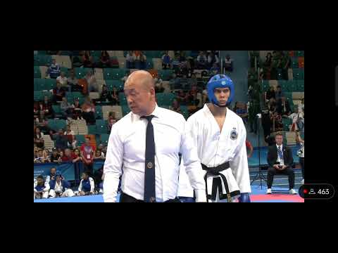 XXII Taekwon-DO ITF world Championship Final Match Male Junior Team Sparring Red Greece/Blue Russia