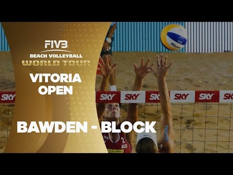 Blocking wall built by Bawden - Vitoria Open