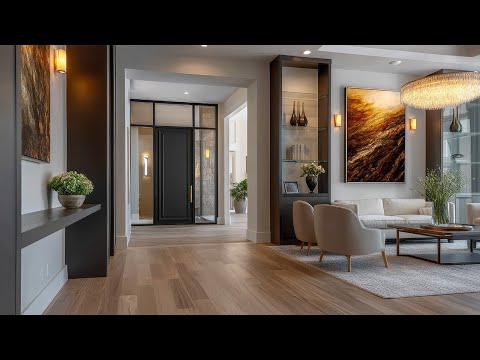 Open-Plan Living Room: Turn Your Cramped Foyer into a Super Cozy Space!