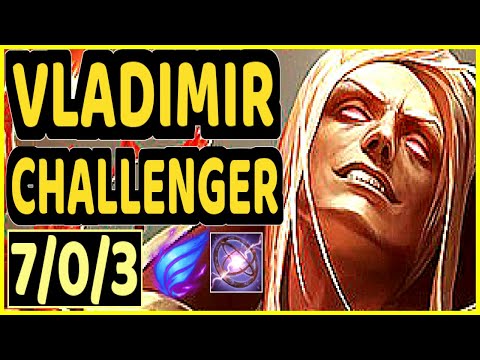 TRUKLAX (VLADIMIR) - 7/0/3 KDA CHALLENGER GAMEPLAY - EUW
