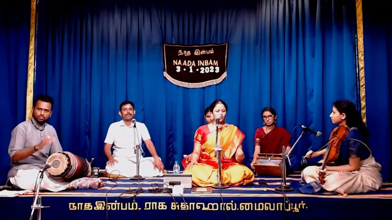 J.B.Keerthana concert - Naada Inbam December Music Festival 2022