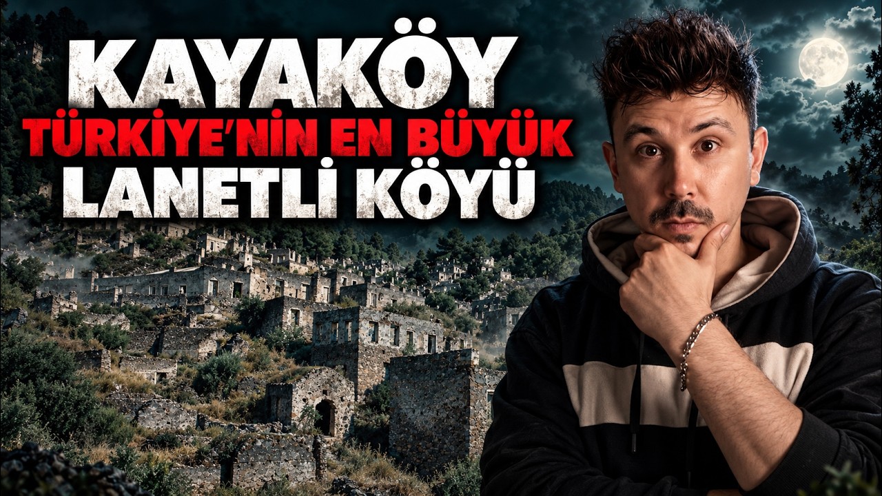 TÜRKİYE'NİN EN BÜYÜK LANETLİ KÖYÜ - KAYAKÖY - Fethiye