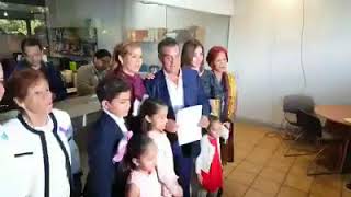Entrega Bronco carta de intención al INE para buscar candidatura independiente