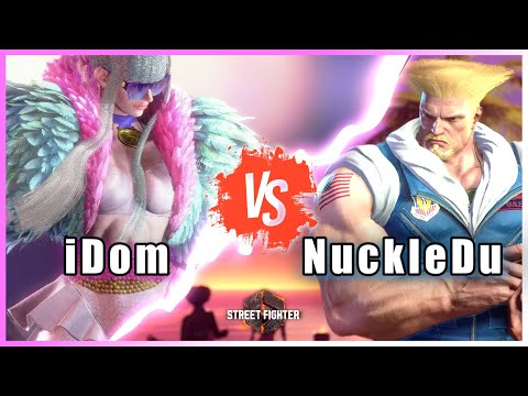⏱SF6 ➤ iDom (Manon) vs NuckleDu (Guile) 🔥 Street Fighter 6