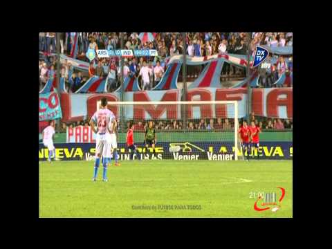GOL DE LISANDRO LOPEZ - ARSENAL 1 INDEPENDIENTE 0 - FECHA 4 (02 03 2013)