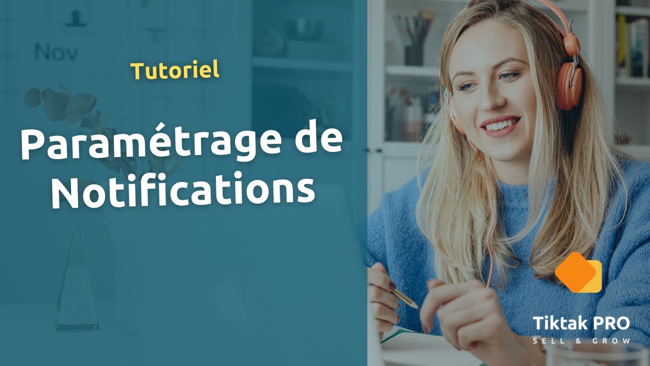 Paramétrage de notifications par email