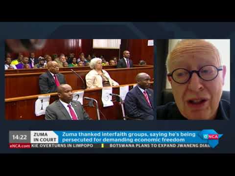 Corruption Watch's David Lewis joins Jeremy via Skype ZumaCharges