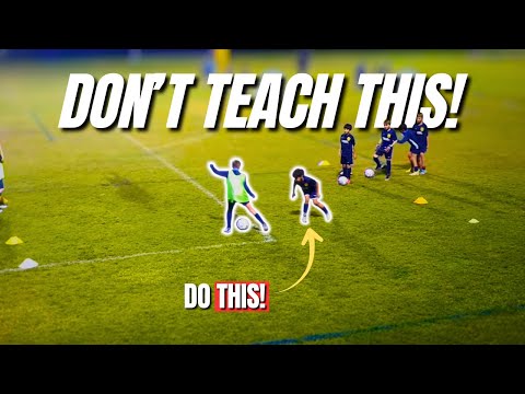 Stop Teaching Defending Wrong in Youth Soccer (Do This Instead) | Inside Academy Training