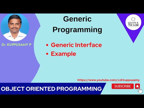 82 Generic Interface In Java