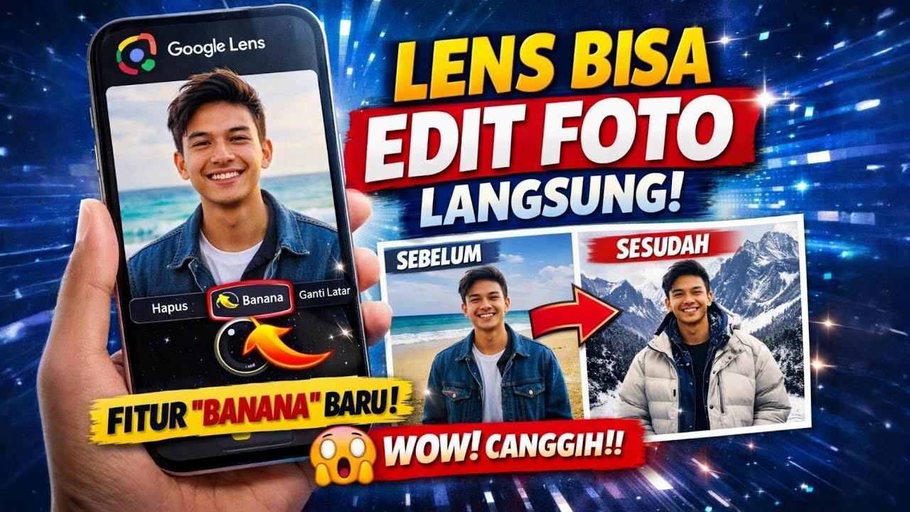 Keren abis! Sekarang Google Lens Bisa Ngedit Foto