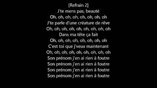 Sch - Je la connais avec paroles