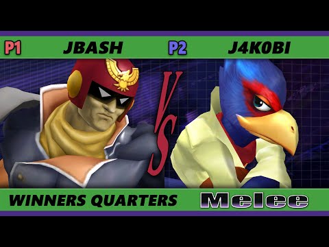 S@X 416 Winners Quarters - JBash (Captain Falcon) Vs. J4k0Bi (Falco) Smash Melee - SSBM