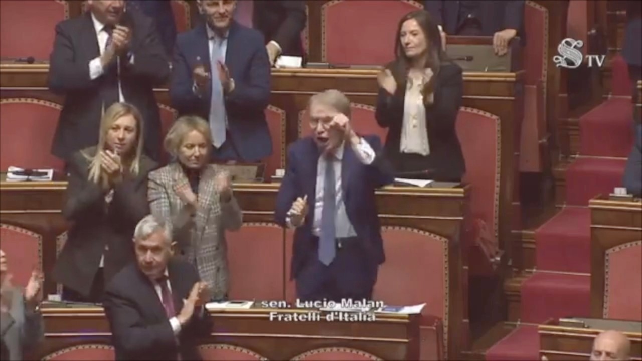 BAGARRE IN SENATO, MALAN: "NESSUNA LEZIONE DA CHI HA LIMITATO I DIRITTI DEGLI ITALIANI"