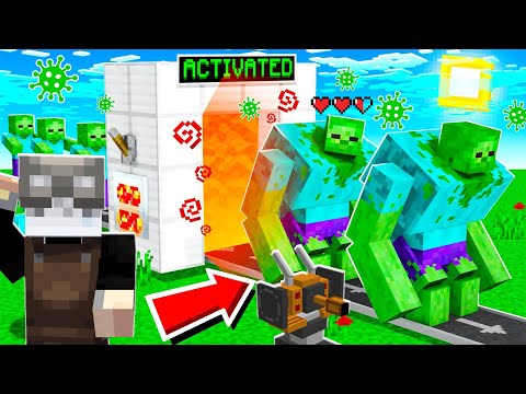 Cioby vs. MUTANT Zombies in Minecraft FORTRESS!