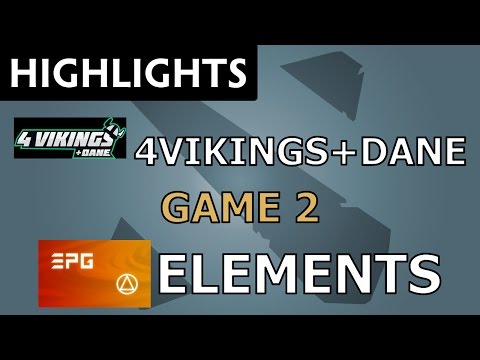 4Vikings+Dane vs Elements Pro Gaming [Game 2] ProDotA Cup Series by Azubu.tv - Dota Highlights