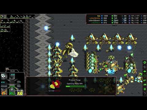 Starcraft: Remastered Broodwar 2v2 on Fastest Map