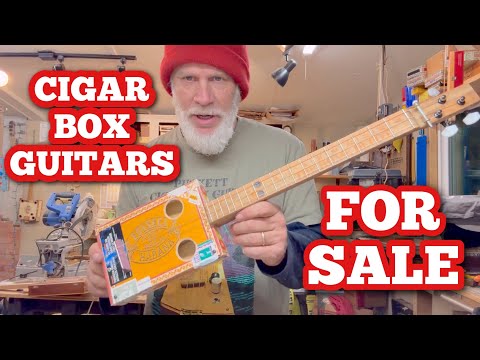 Puckett Cigar Box Guitars - FOR SALE 😎👍🏽