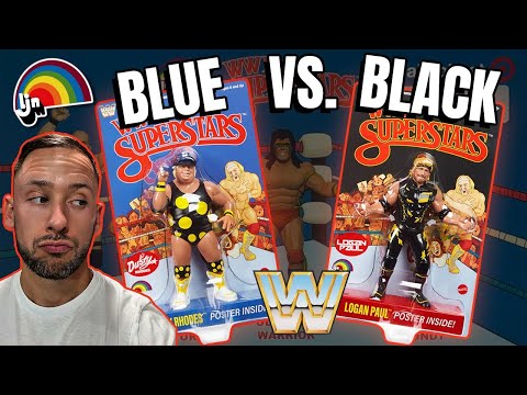 WWE LJN Blue vs Black Card – Full Chase Figure Comparison!