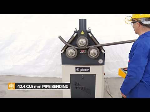 HPK 60 angle roll - 3 inches - #piperoller #tuberoller #rollbender #angleroll