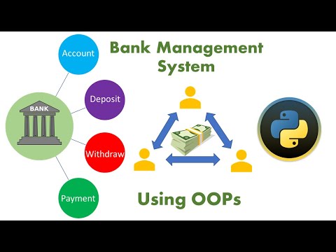 Bank Management System Using Object Oriented Programming In Python Oops Example 1 Part12