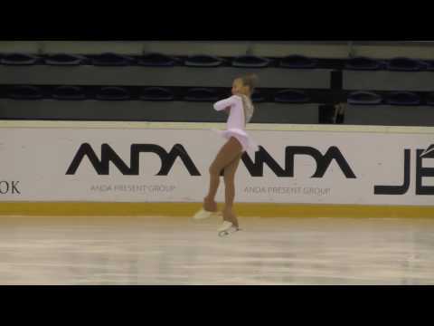 2016 Santa Claus Cup: Tonka ZITKOVIC (CRO) - FS Cubs GIRLS 2007, Free skating
