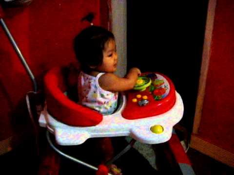 niveen in walker screaming